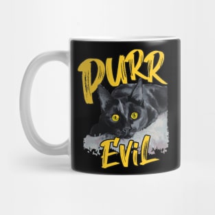 Cute Cat Purr Evil Mug